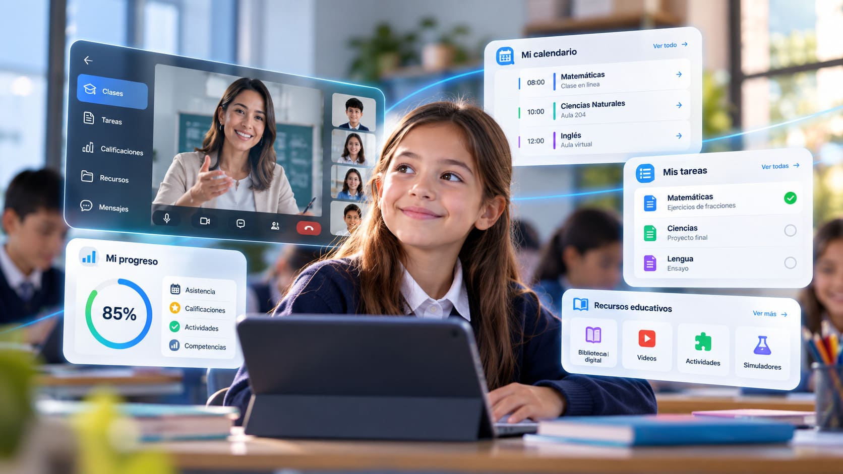 Sistema Integral Educativo con Inteligencia Artificial